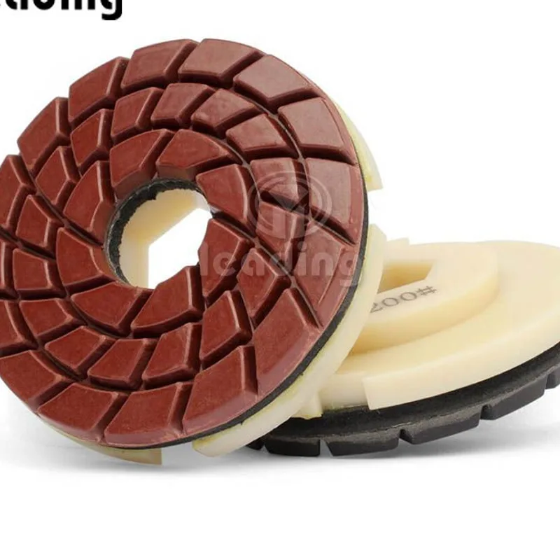 Pads diamantés avec accroche escargot