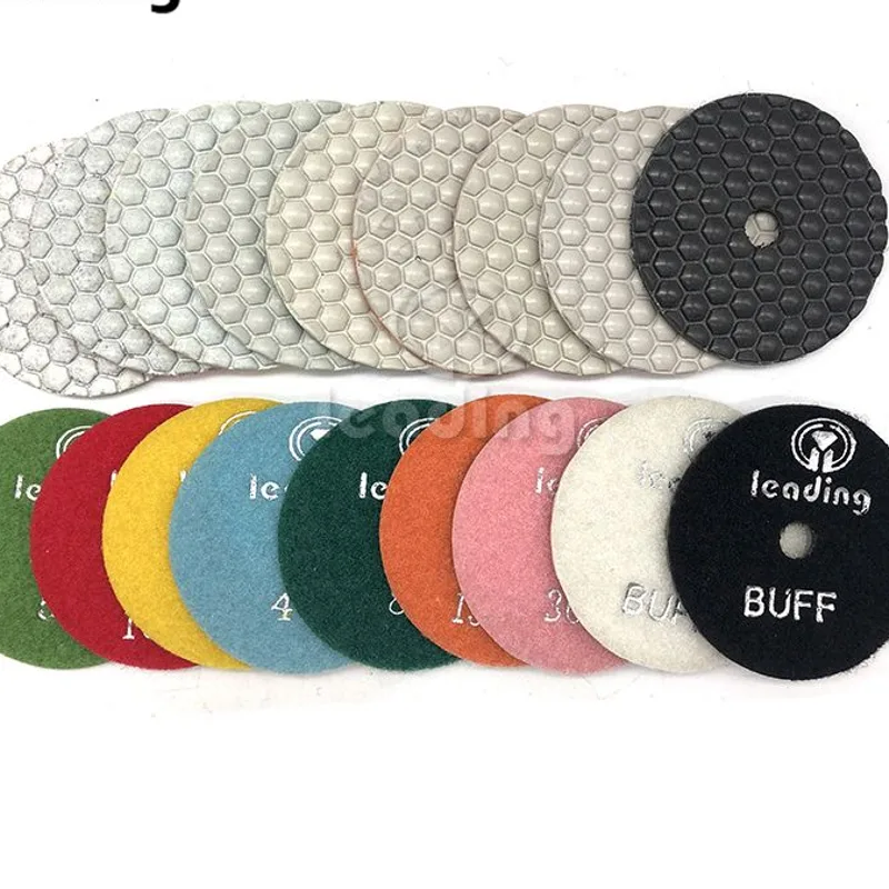 Disques blancs flexibles — À sec