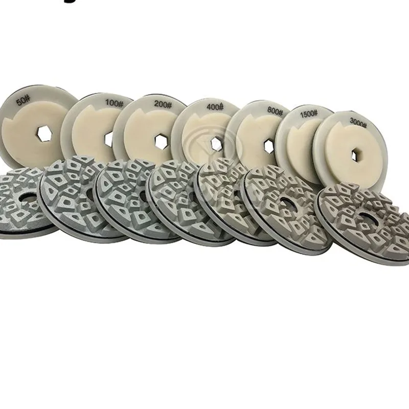 Pads diamantés Cellular Accroche escargot — Blanc