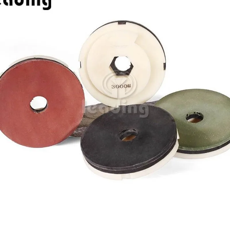 Pads diamantés Accroche escargot — Nez de marche pleine face