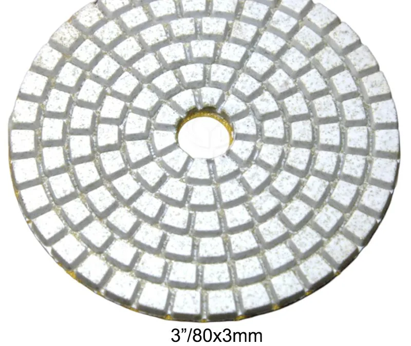 Disques diamantés flexibles blancs — DS1W Ø 80 mm (3DS1W)