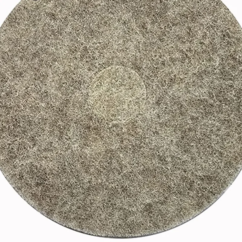 Disque de polissage — Poils naturels