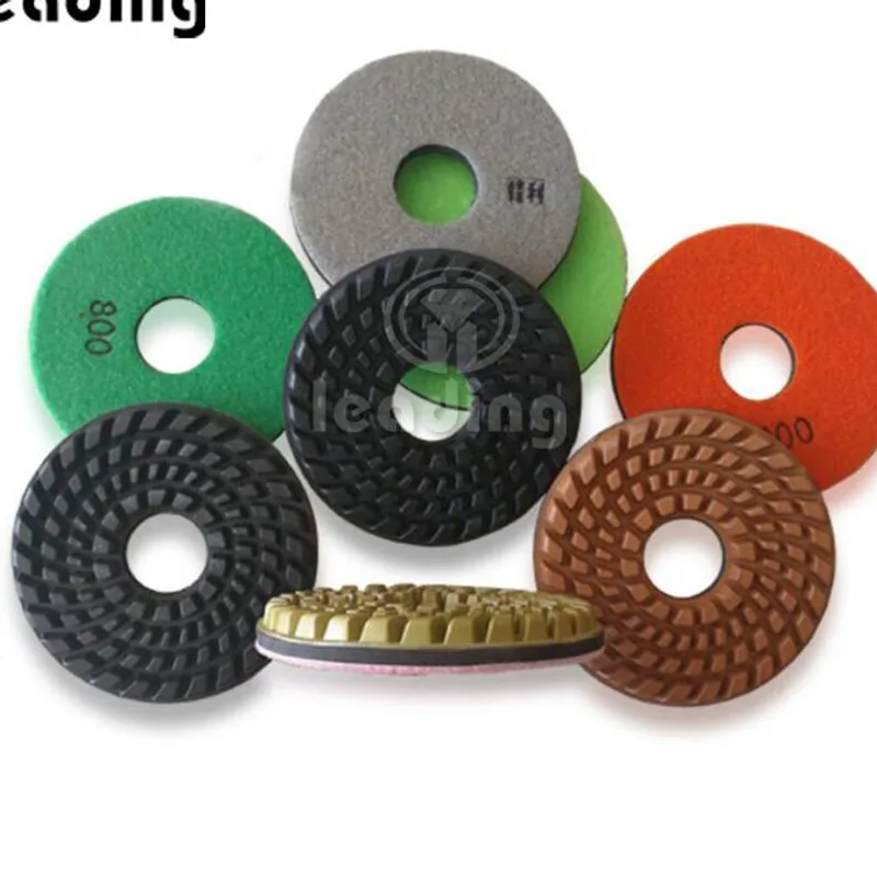 Segments de sol diamantés — Ø 125 × 10 mm