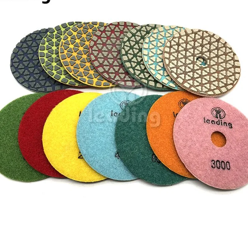 Disques Super Shine — Marbre à sec