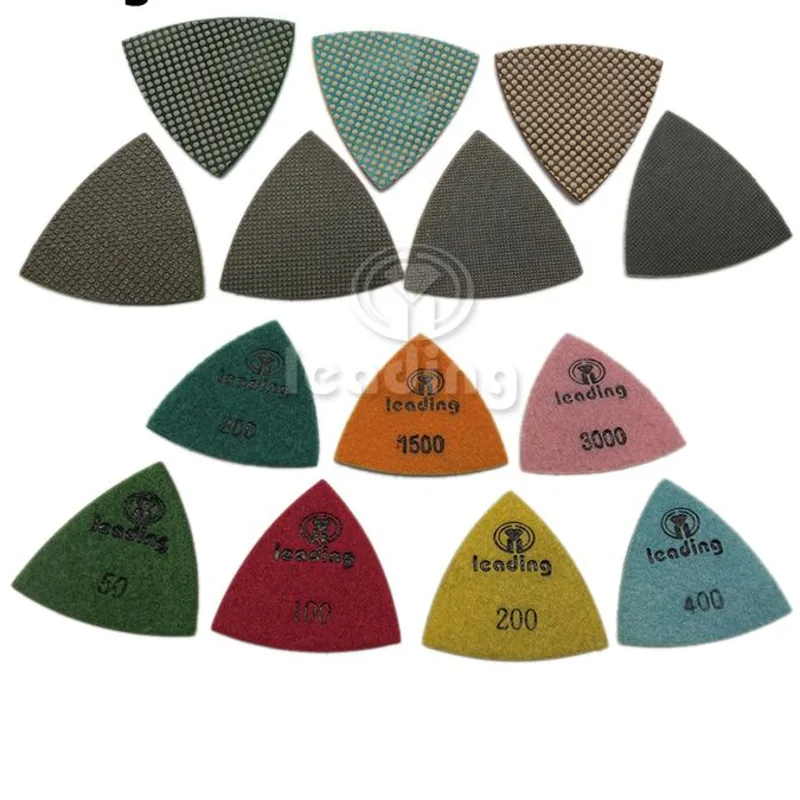 Lames triangulaires — À l'eau ou à sec